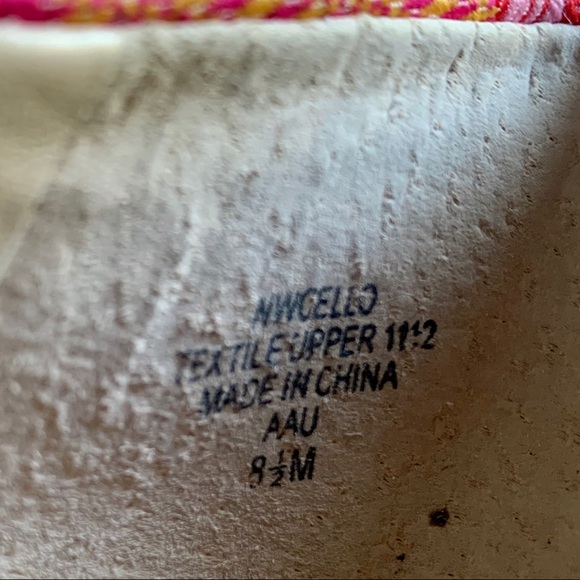 Nine West Cello Mixed Print D’Orsay Heels 8.5 - Picture 7 of 7